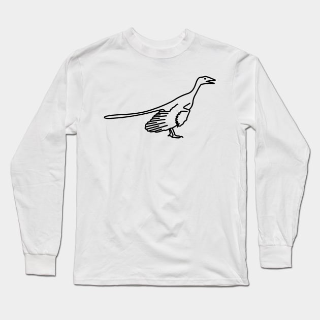 Archaeopteryx Long Sleeve T-Shirt by Radradrad